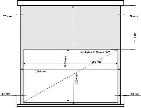 Cinema Premium 200BT Wymiary