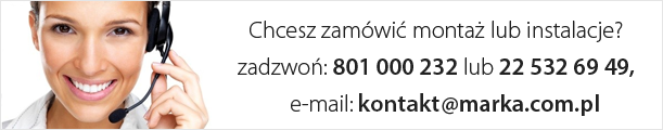 Chcesz zamwi instalacje lub monta? Zadzwo 801 000 323 lub (22) 532 69 49