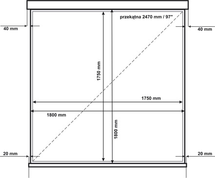 Tripod Pro 180 Wymiary