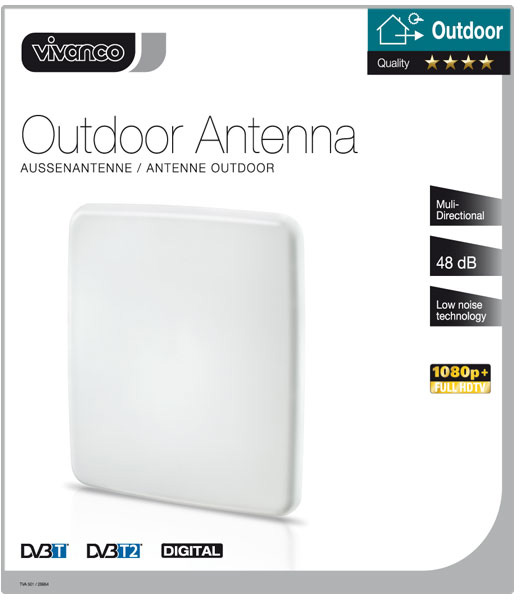 antena zewn�trzna analogowo-cyfrowa TVA 501 Vivanco