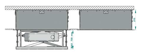 Winda do projektorów CINE-LIFT VIZ-ART