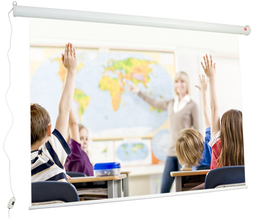 Ekran rozwijany elektrycznie Video Education 200