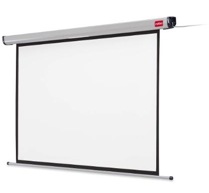 Ekrany projekcyjne elektrycznie wysuwane NOBO