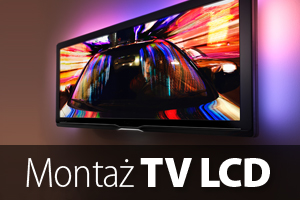 Montaż TV LCD