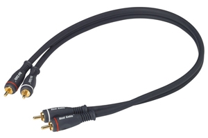 Kabel 2RCA-2RCA Real Cable CA 201 1,0 m