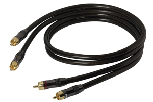 Kabel 2RCA-2RCA Real Cable E CA 0,75 m